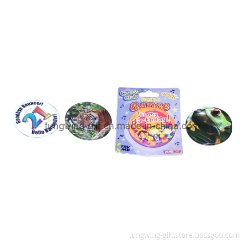 Promotional Gifts Flashing Lighting Badge